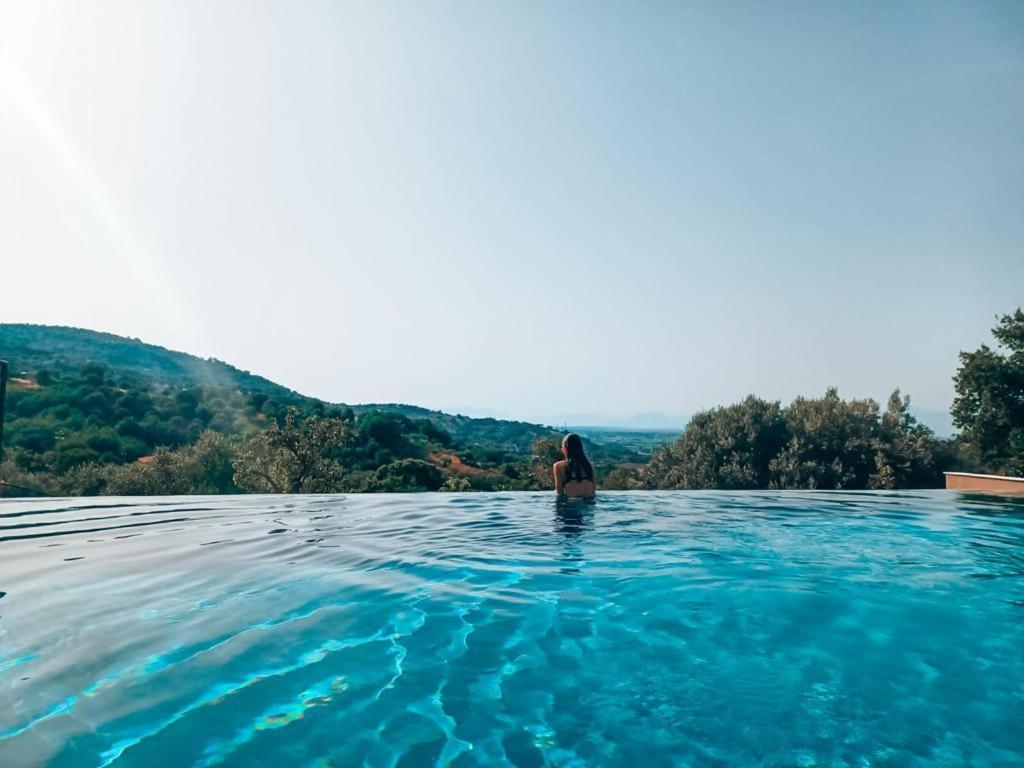 B&B Il Poggio Eccelso Ogliastro Cilento Luaran gambar